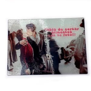 Tabla de cortar personalizada con fotos